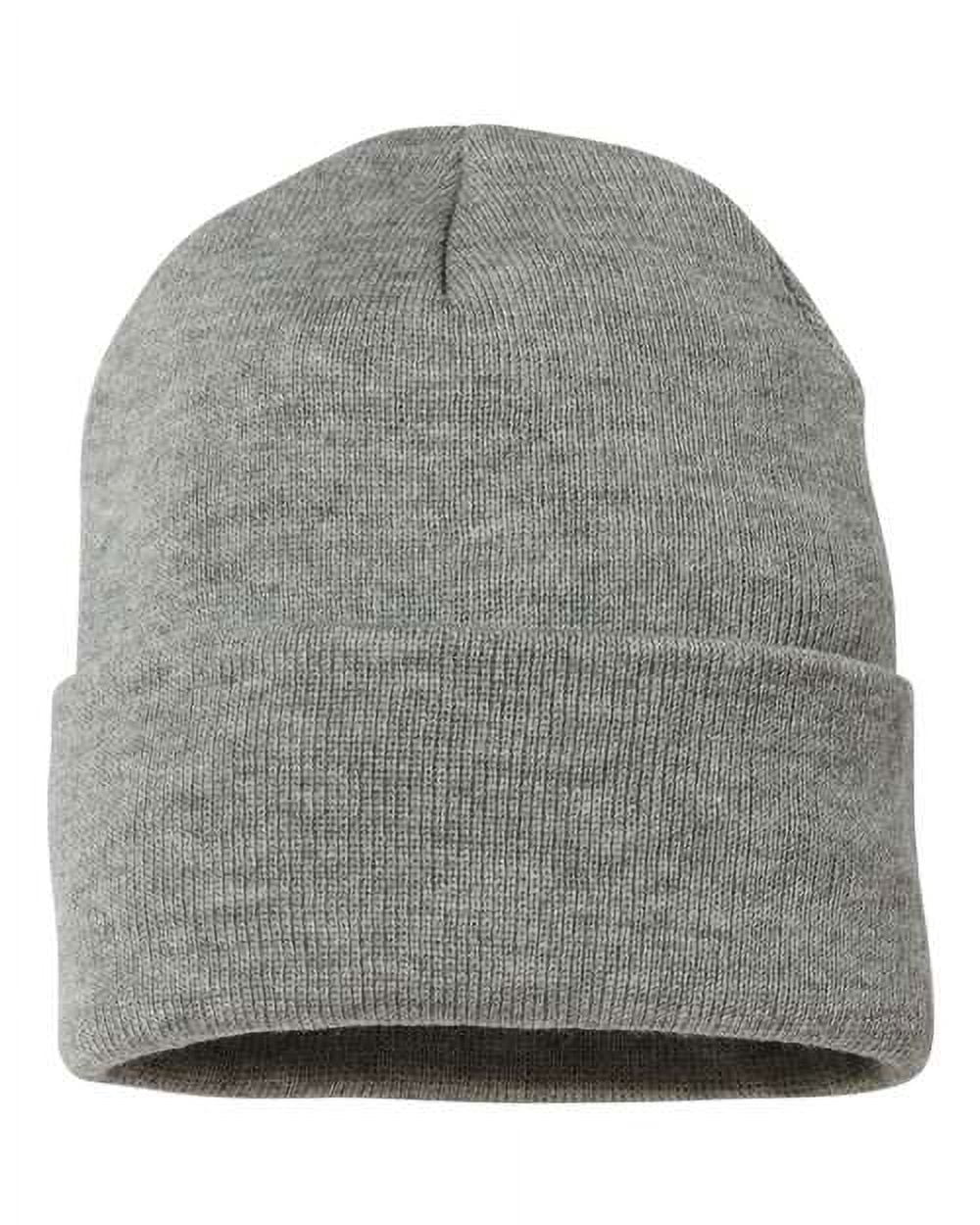 Solid Winter Plain Short Beanies - Gray - Walmart.com