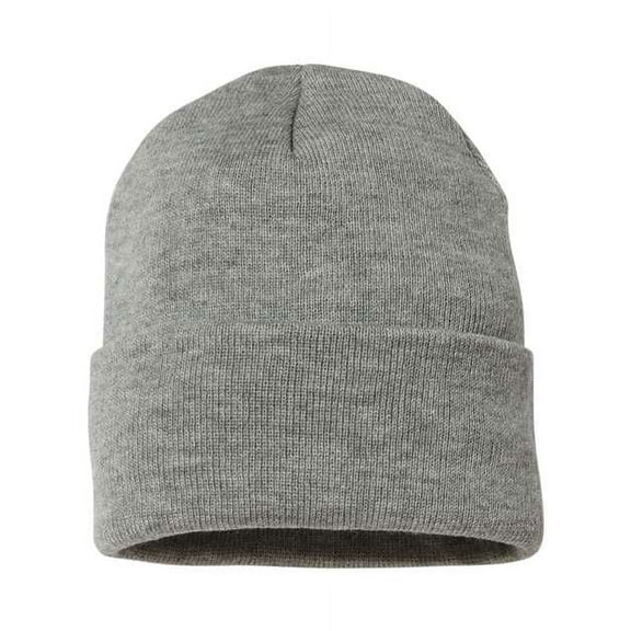 Fleece Lined 12" Cuffed Beanie