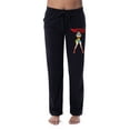 thumbnail image 5 of DC Womens' Vintage Wonder Woman Logo Comic Book Style Sleep Pajama Pants, 5 of 5