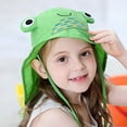 thumbnail image 2 of Cute Cartoon Breathable Outdoor Wide Brimmed Childrens Sun Hat Quick Drying Baby Beach Sun Hat Kids Sun Hat UPF 50+ Boys Girls Protection Hat Wide Brim Beach Hats Strap, 2 of 6