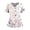 Multicolor(Floral Print), variant on Scrub Tops Women Plus Size Wrinkle-Resist Nurse Working Uniforms Trendy V-Neck Floral Print Side Slits Scrub Tops Breathable Short Sleeve Medical Workwear with Pockets Yellow S