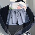 thumbnail image 3 of Ladies Summer Elastic High Rise Loose Sportswear Shorts, 3 of 3