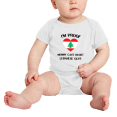 thumbnail image 2 of I'm Proof Mommy Can't Resist Lebanese Guys Cute Baby Clothes For Boy Girl (White, 12-18 Months), 2 of 5