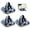 3PC, variant on Dashboard Phone Holder for Car, 360° Rotation Foldable Silicone Dashboard Mount Anti-Slip Stand for Smartphones Gps Navigation (1PC)