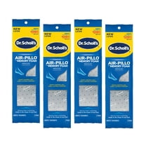 4 Pack - Dr. Scholls Air-Pillo with Memory Foam Insoles Men & Women Trim To Fit