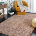 thumbnail image 2 of SAFAVIEH Valencia Maria Oriental Polyester Area Rug, Rust/Teal, 4' x 6'2", 2 of 8