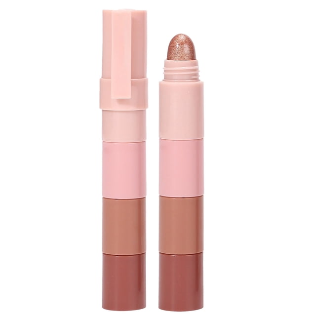Liquidation de Rouges à Lèvres, Bradem Rouge à Lèvres Fard à Paupières Empilable Stylo Fard à Paupières Surligneur Nacré Sacs pour les Yeux Bâton Fard à Paupières Illuminateur, Vente de Liquidation de Rouges à Lèvres Colorés! 1X Rouge à Lèvres, Multicolore