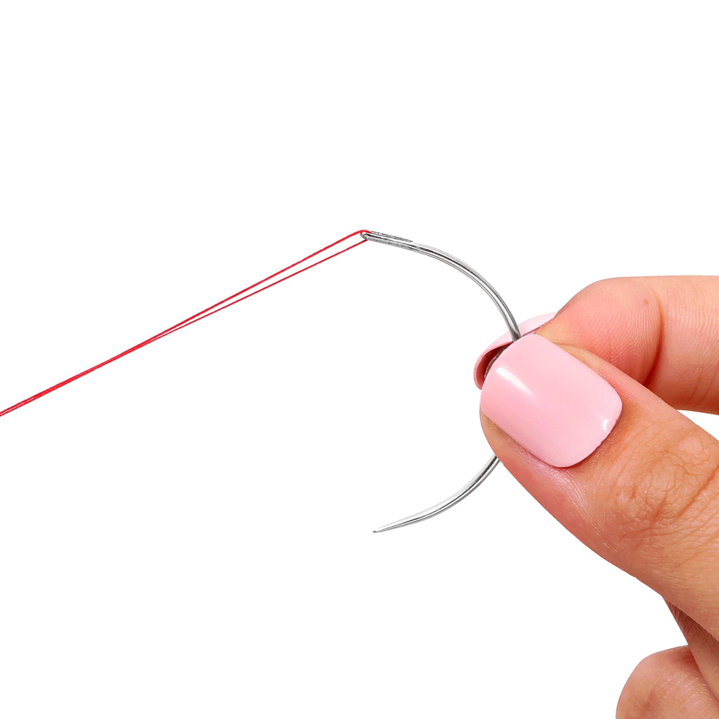 Hello Hobby Quilting Curved Hand-Sewing Needles, Assorted Sizes, 4 Pieces