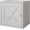 Pure White-washed, variant on DIY Cube Storage Organizer Stackable Cubes for Home Books Clothes Toy -Modular Cubby Storage System-Office Cubical-Bookcase Closet (Black, 1 Layer Cube)