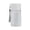 White, variant on lhwanj Water Bottle, Clear Bottle with Scale Line Rope Handle Design,Cup Holder Leakproof One Hand Use Easy Carried.