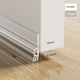 thumbnail image 1 of 1M Door Seam Door Bottom Sealing Strip Windproof Soundproof Air Baffle Strip Draft Stopper Anti-Cold Gap Blocker Sealing Strip, 1 of 8