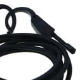 thumbnail image 2 of Correa elástica de goma, correas elásticas resistentes para , correas de carga de cuerda fija para carga móvil, maletero de motocicleta, Negro 3 metros Sunnimix Cuerda de equipaje de coche, 2 of 7