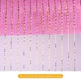 thumbnail image 4 of Uxcell PP Burlap Mesh 10" x 10 Yards Tinsel Foil Stripe Ribbon, Pink+Gold 1 Roll, 4 of 6