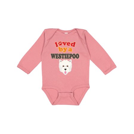 

Inktastic Westiepoo Dog Lover Gift Baby Boy or Baby Girl Long Sleeve Bodysuit