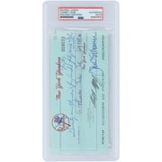 Tommy John New York Yankees Autographed Check from May 15, 1989 - PSA 84855600 - Fanatics Authentic Certified