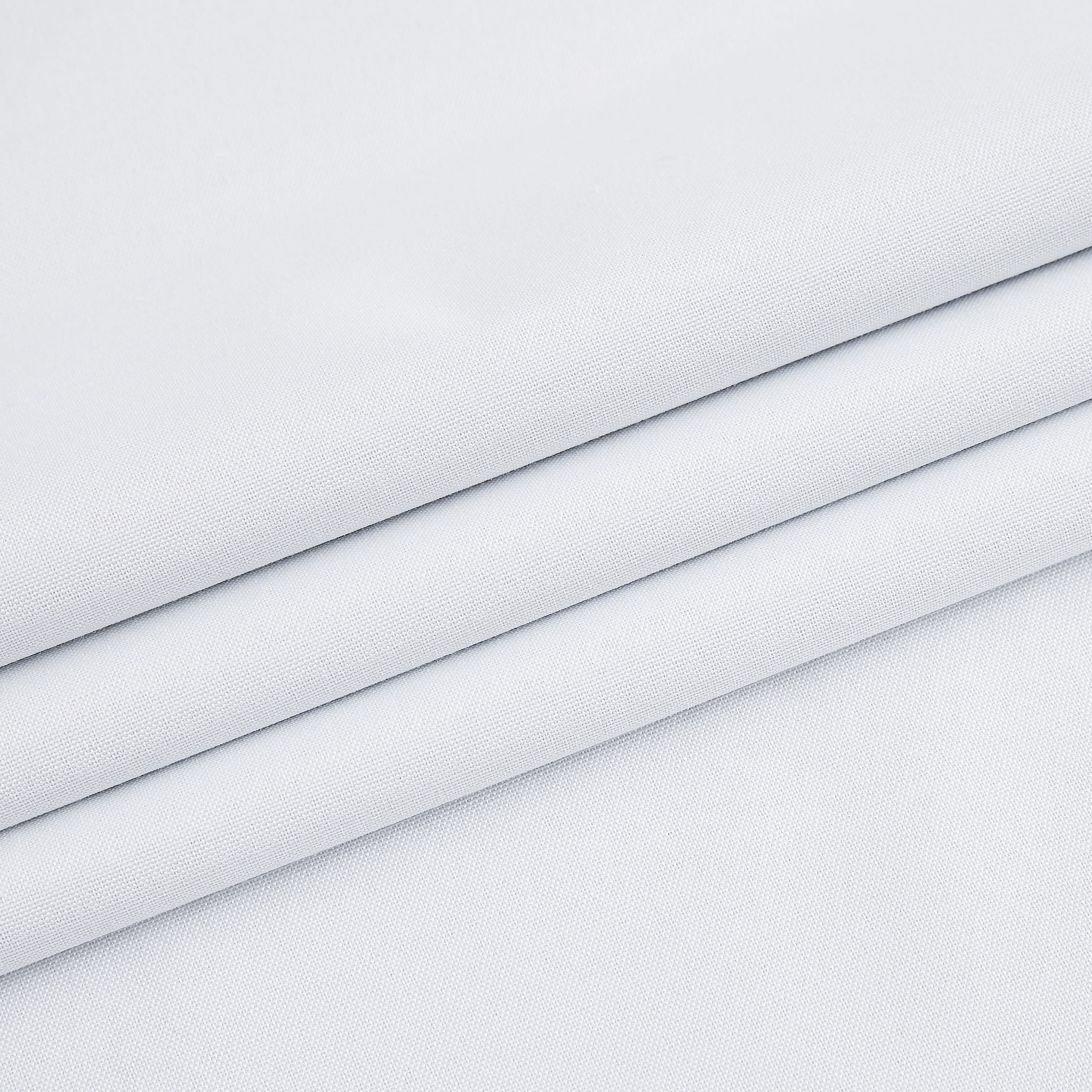 Exultantex Total White Blackout Curtain 2 Panels 63 Inch Length for Bedroom, Room Darkening Solid Linen Window Drapes for Living Room,Grommet Top