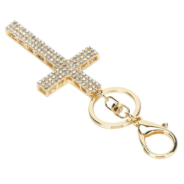 Colgante de metal, Conveniente Llave de Cruz exquisita exquisita única para cumpeados para colgantes de automóviles para el día de San Valentín para adornos de bolsas para