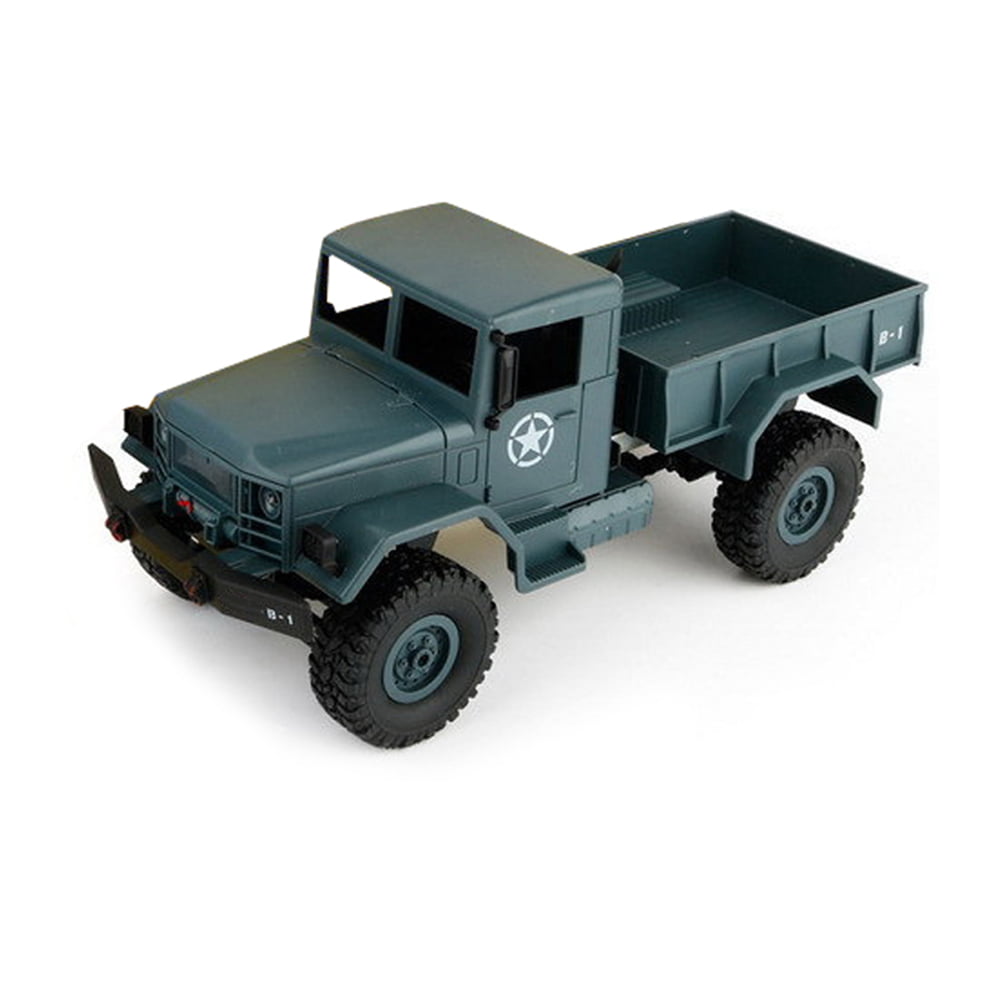 Remote Control Mini Car Toy for WPL 1:16 4WD RC DIY Assemble Military Truck