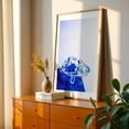 thumbnail image 2 of Crystal Turtle on Blue - Photography Oak Framed Wall Art Print 9 x 12 inches, 2 of 80