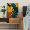 thumbnail image 5 of Retro Western Cowgirl Canvas Wall Art, Trendy Dorm Room Art Print, Vintage Country Style Home Wall Decor, 5 of 8