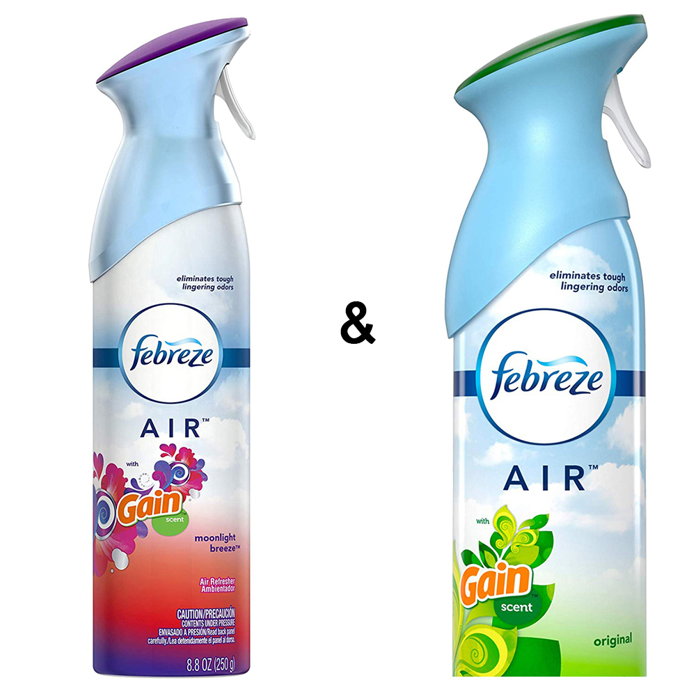Air Freshener with Gain Scent, Moonlight Breeze, 250 g by Febreze & Air