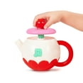 thumbnail image 6 of Battat Whistle & Sing Tea Set Musical Teapot with Accessories, Toddler and Preschool Toys, 6 of 10