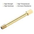 thumbnail image 5 of Uxcell Brass Pipe Fitting G1/8 Female to G1/8 Male Thread Adapter 100mm Extension Connector Hex Pipe Coupling 2 Pack, 5 of 5