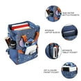 thumbnail image 4 of Disney Stitch Convertible Backpack and Crossbody Bag with Adjustable Straps, 4 of 6