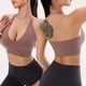 thumbnail image 3 of Sujetador sin costuras con copa triangular sexy en V profundo, cuello ajustable, espalda de belleza, ropa interior cómoda e informal, 3 of 6
