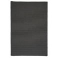 thumbnail image 1 of Colonial Mills Rug H661R048X072S Simply Home Solid - Gray 4 ft. x 6 ft. Braided Rug, 1 of 1
