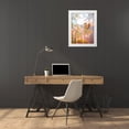thumbnail image 3 of Love Grams 14x18 White Modern Wood Framed Museum Art Print Titled - Squirrel Bokeh, 3 of 4