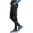 thumbnail image 2 of Dickies Jogger Scrubs For Women Set with V-Neck Top and Drawstring Jogger Scrub Pants, Black, Medium, 2 of 4