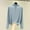 Light Blue, variant on Women's Mock Turtleneck Long Sleeve Basic Solid Color Tops Slim Fitted Lightweight Base Layer Shirts