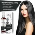 thumbnail image 2 of EELHOE Black Hair Spray Natural Black Hair Cover White Hair Smooth and Moisturizing Hair Conditioner Spray, 2 of 4