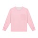 thumbnail image 4 of Cowsor Girl's Crew Neck Solid Color Sweatshirts with No Hood Casual Color Block Long Sleeve Pullover Tops, 4 of 7