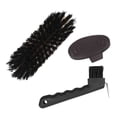 thumbnail image 3 of Kit de aseo para caballos de 3 piezas, cepillo profesional diario para cascos de caballos de exhibición Negro, 3 of 9