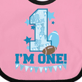thumbnail image 4 of Inktastic I'm One (football) Boys or Girls Baby Bib, 4 of 4