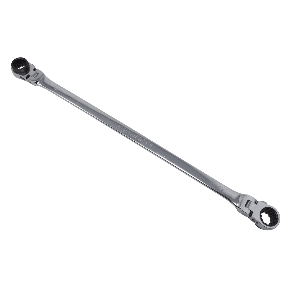 K Tool XDDBM5120S 120 Tooth Extra Long Flexible Ratcheting Wrench Set