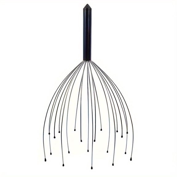 Generic Handheld Scalp Massager 20 Fingers Head Scratcher Tool 1 Pc