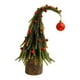 thumbnail image 3 of Mini árbol de Navidad artificial con punta torcida, práctico y decorativo. 30 centímetros, 3 of 9
