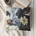 thumbnail image 3 of YINGXI Throw Pillow Cover Case for Couch Sofa Bed Home Decor 12x12in, 3 of 5