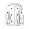 thumbnail image 2 of Lsque Hand Drawn Turtle UPF 50+ Lightweight Sun Protection Men's Women's Long Sleeve Shirt, Hoodie Performance -X-Large, 2 of 9