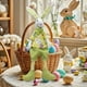 thumbnail image 3 of Conejito de Pascua de peluche, adorable conejo de pie con patas retráctiles de 43 cm, adornos de conejo de Pascua, figuras de conejo de Pascua para decoración del hogar., 3 of 6