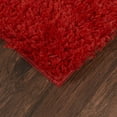 thumbnail image 3 of Mainstays Solid Plush Transitional Red Shag Area Rug 3'x4'8", 3 of 7