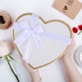 thumbnail image 5 of TAILTOSS Decorative Heart Shaped Box White Cardboard for Storage 3Sets, 5 of 8