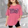 thumbnail image 2 of gcong Kid T Shirts Girls Short Sleeve T Shirt Top Crew Neck, Girls' Tees Trendy Clothes for Girls 10-12, 2 of 4
