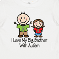thumbnail image 4 of Inktastic I Love My Brother with Autism Girls Baby T-Shirt, 4 of 5
