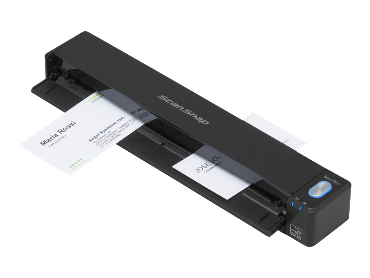 Fujitsu ScanSnap iX100 - Sheetfed scanner - Contact Image Sensor (CIS) -  8.5 in x 34.0 in - 600 dpi x 600 dpi - USB 2.0, Wi-Fi