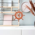 thumbnail image 2 of Miangastore Wooden Wall Hanging Rudder Decoration Mediterranean Style Rudder Decor for Home, 2 of 8