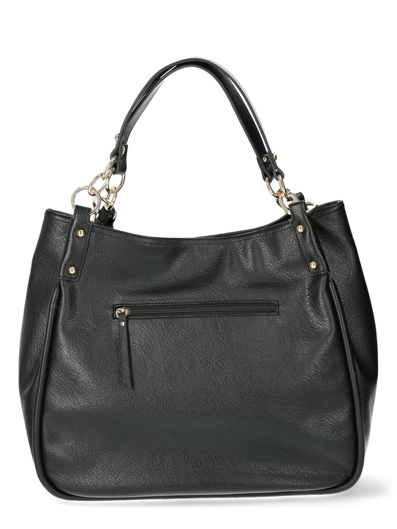 Jessica Simpson Women's Sadie Faux Leather 4 Poster Handbag